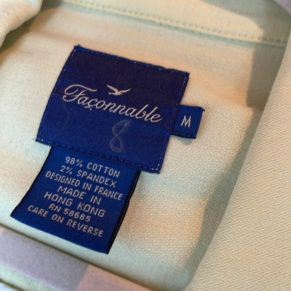 Faconnable Jean Jacket Highlighter Yellow - Picture 4 of 7